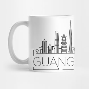 Guangzhou Minimal Skyline Mug